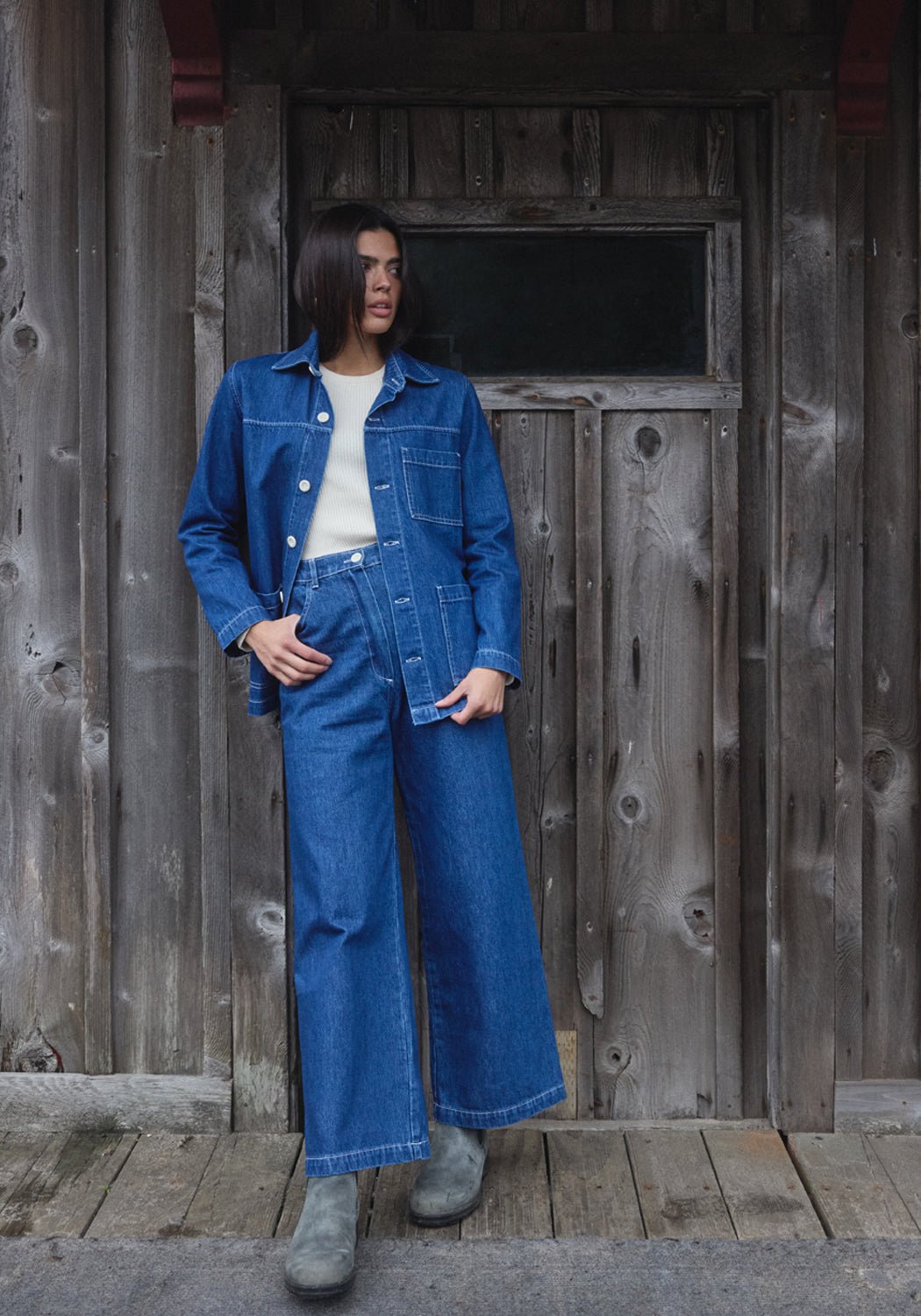 Wide Trouser Denim – First Rite Clothing